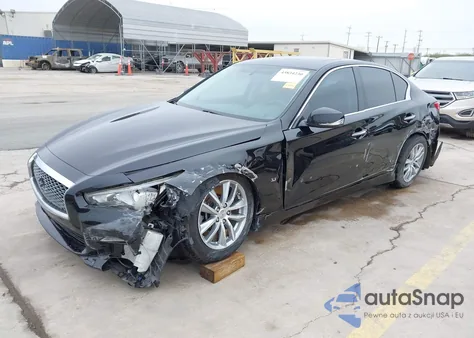 2015 Infiniti Q50 Premium/Sport z USA, uszkodzony, nr VIN JN1BV7AP2FM336025